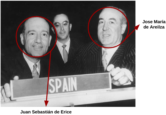 ENTRADA DE ESPAÑA EN LA ONU