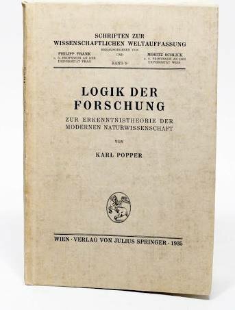 Logik der Forschung (The Logic of Scientific Discovery)