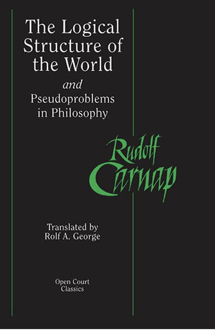 "The Logical Structure of the World" in 1928.