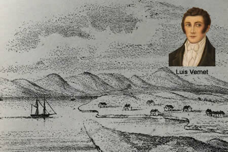 Comandancia en Malvinas y su posterior colonización inglesa.