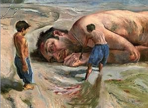 al ahogado más hermoso del mundo por Gabriel García Marquez