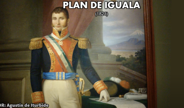 Mexico becomes an independent monarchy