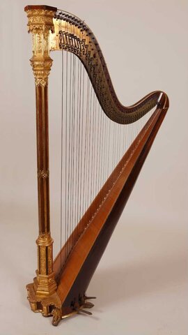 Instrumentos del Romanticismo: el arpa