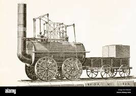 Creación del Ferrocarril: 1825.