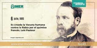 Vacuna de la rabia: 1885.