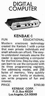 Primer ordenador personal: 1970.