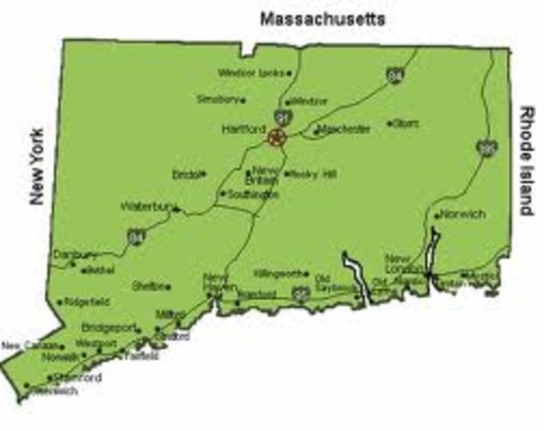 Connecticut was founded