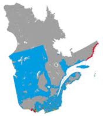 Quebec surrenders to the British