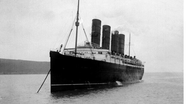 The Lusitania Enters Forbidden Territory