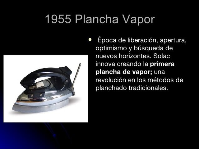 Plancha al vapor