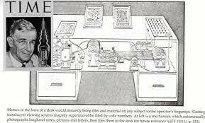 Se introduce la idea de Hipertexto (idea MEMEX).