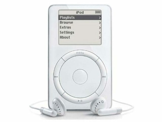 Lanzamiento del iPod