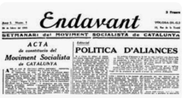 El Moviment Socialista de Catalunya