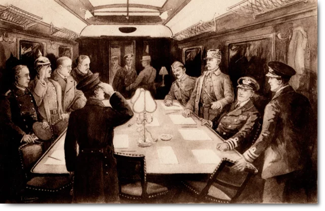 Germany signs the Armistice