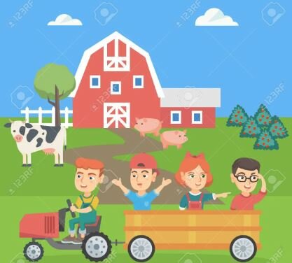 Mi primer paseo con mis compañeros del colegio