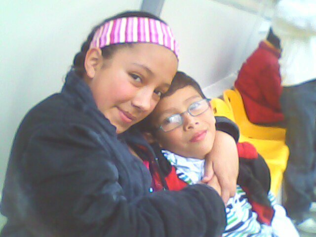 Primera vez en el estadio.