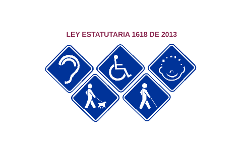Ley Estatutaria  1618