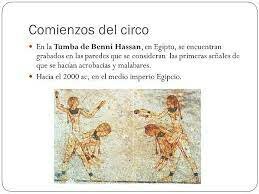 Origen de el circo en Egipto
