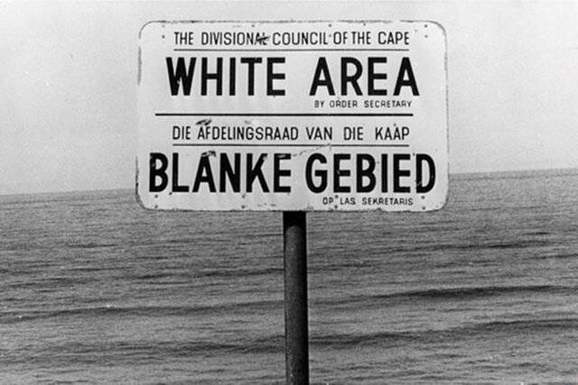 Policy of Apartheid Implemented