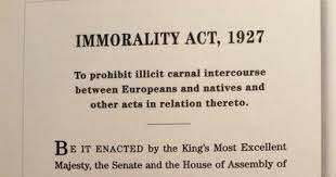 The Immorality Act
