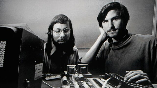 Steve Wozniak y Steve Jobs
