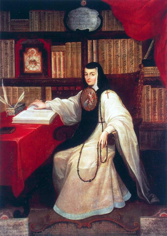 Portrait of Sor Juana Inés de la Cruz
