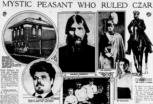 Rasputin Assassinated