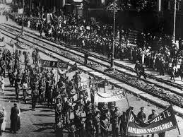 International Women's Day March in Petrograd