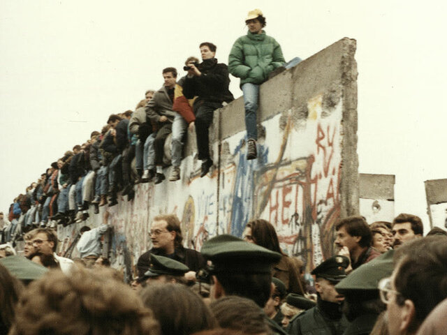 Fall of Berlin Wall and Czech communism