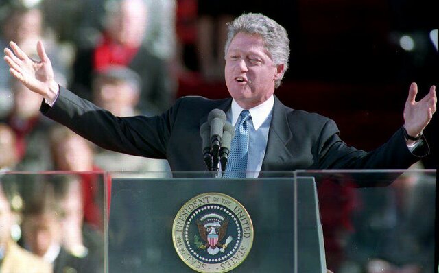Bill Clinton Takes Office as President