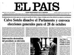 Disolución de las cortes y elecciones generales