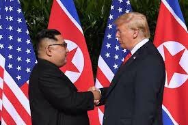 President Trump meets Kim Jong Un in Singapore