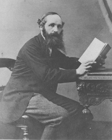 The first permanent colour photograph; James Clerk Maxwell (1831-1879)