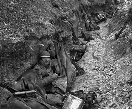 Guerra de trincheras: Noviembre 1914 – marzo 1918