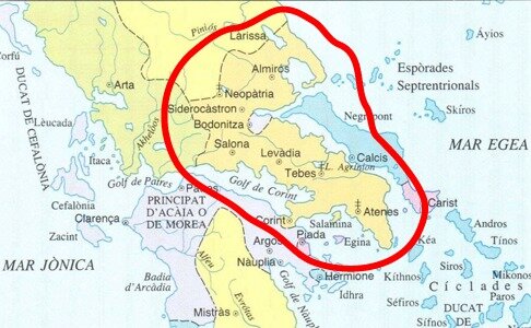 Els aragonesos van ocupar el Ducat d'Atenes