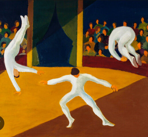 Saltimbanquis en la Edad Media