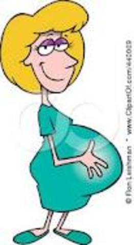 Je vais être enceinte.