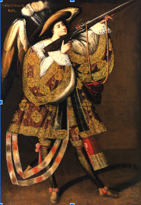 Angel with Arquebus, Asiel Timor Dei