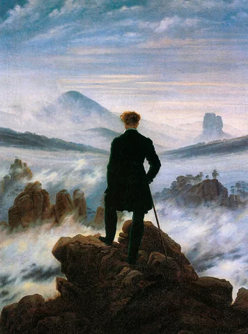 El caminant sobre un mar de núvols - Friedrich