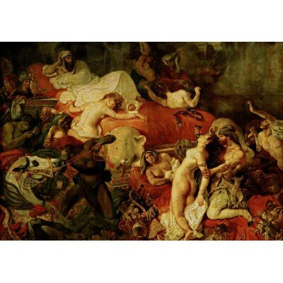 La mort de Sardanàpal - Delacroix