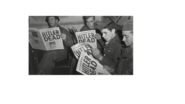 Ocupación de Berlín por parte de los soviéticos y suicidio de Hitler