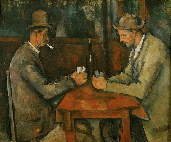 Els jugadors de cartes - Cézanne