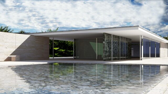 Pavello Alemanys - Mies Van de Rohe