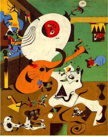 Interior holandés 1 - Miró