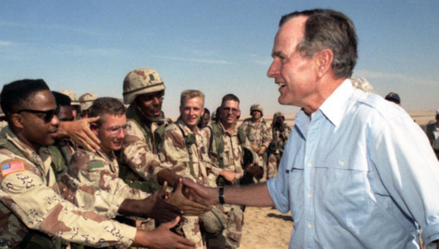 Beginning of the Persian Gulf War