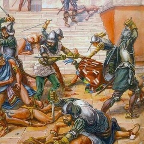 Muerte de Pedro de Alvarado