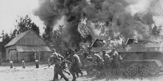 Inicio de la invasión de la URSS por parte de la Alemania.