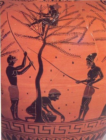 Los trabajos y días; autor Hesíodo