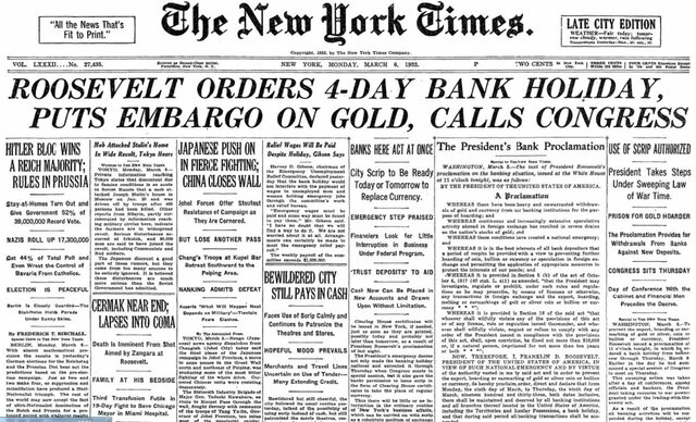 The President Takes Action