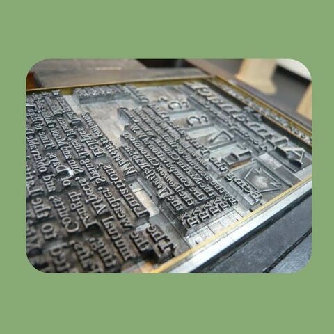 PRE-HISTORIC AGE:	METAL MOVABLE-TYPE PRINTING PRESS IN EUROPE (1450)